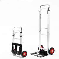 100Kg Capacity Aluminium Folding Two Wheels Hand Truck