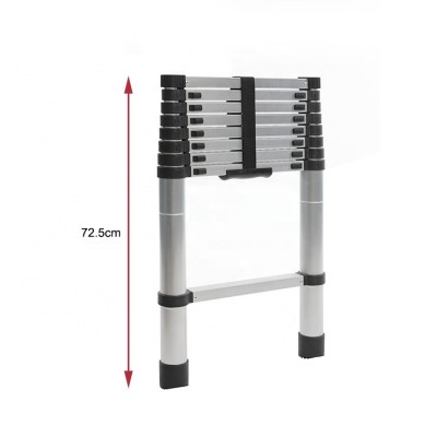 Hot Selling Telescopic Ladder 2.6m Aluminium Joint Extension Aluminum Portable