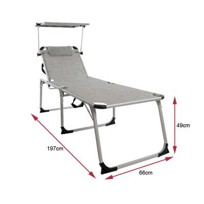 Outdoor Poldable Folding Beach Chair Folding Lightweight Aldi Camping Chair Beach Chair