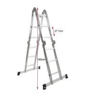 Hot sale wholesale aluminum household ladder with EN131 certificate