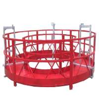 CE certified chimney round suspended working platform