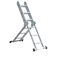 ML-103A GS 4*3 Steps Multi-Purpose Aluminium step ladder TUV/GS Certificate