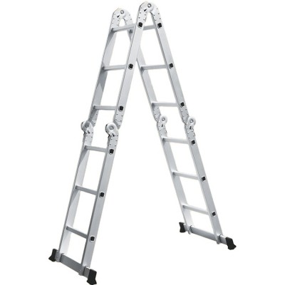 GS Smile ML-102A telescopic ladder bunk bed with safe ladder & protective barrier stair